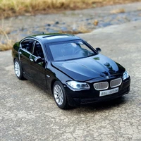 132 bmw 535i alloy car model diecasts toy vehicles car model metal collection sound and light high simulation childrens gift