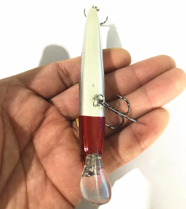 Партия 1 шт. Minnow приманки для ловли рыбы твердая приманка 13 5 г/125 мм Искусственные