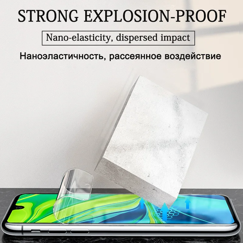 2 шт. 200D Гидрогелевая пленка для Xiaomi Mi 9T Pro A3 9 Lite 8 SE CC9 CC9E Защитная экрана не стекло |