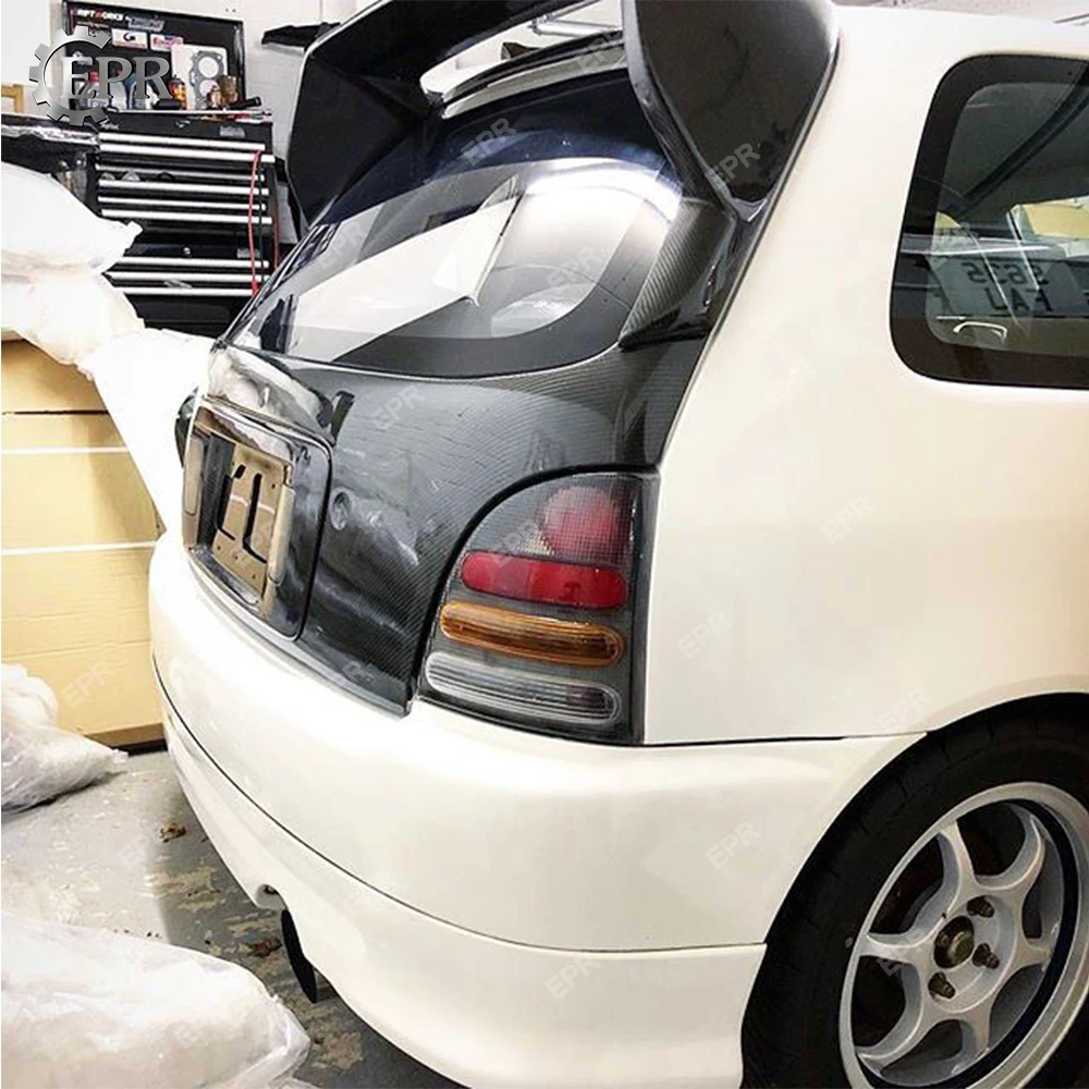 FRP Roof Wing For Glanza Startlet EP91 JRM Style Glass Fiber Rear spoiler Trim (1996-1999) | Автомобили и мотоциклы