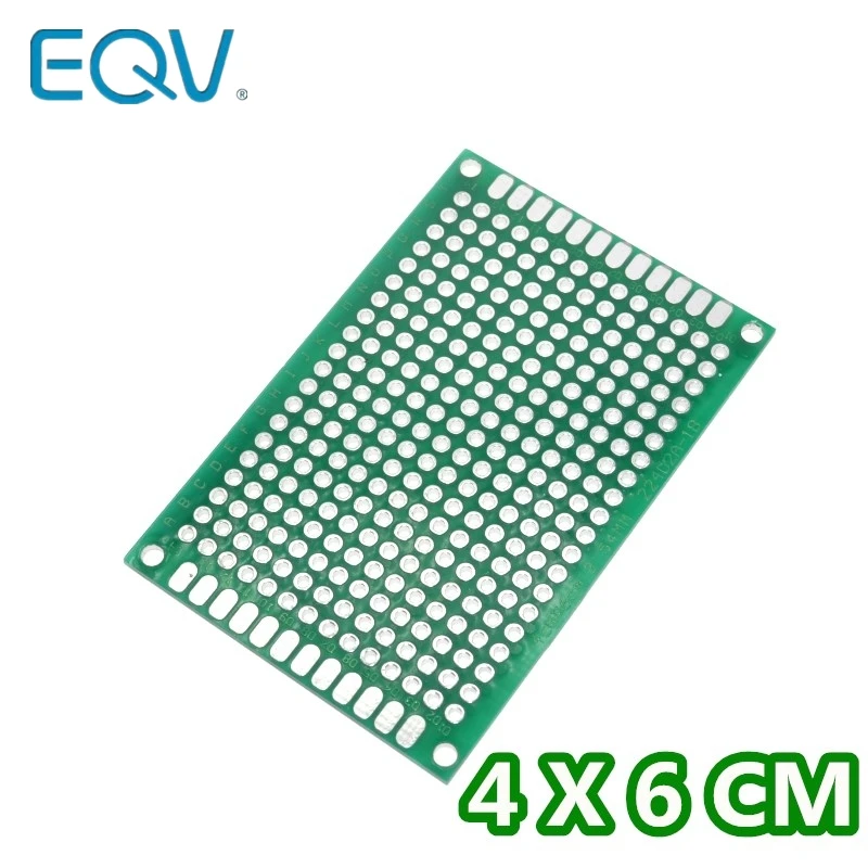4x6 см двухсторонний Прототип PCB diy универсальная печатная плата | Электронные