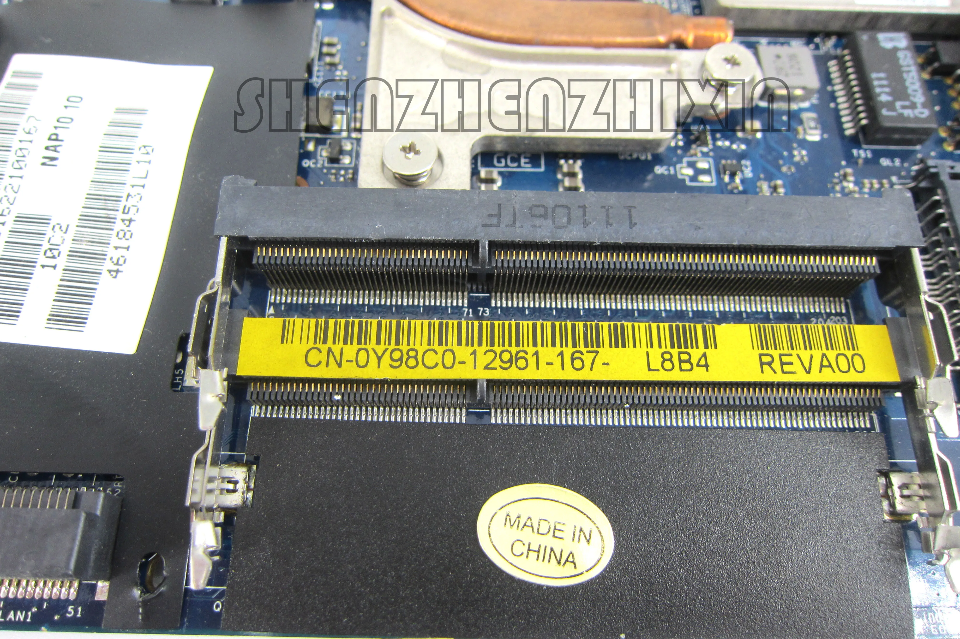 yourui для dell alenware m11x r3 серии laptopmotherboard cn 0y98c0 0y98c0 pap00 la 6961p с i7 2617m