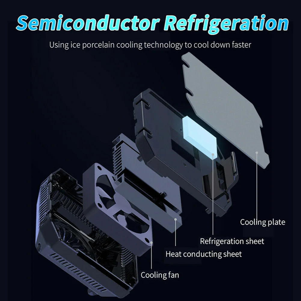 Мобильный телефон кулер игровой контроллер полупроводниковый комбо тихий