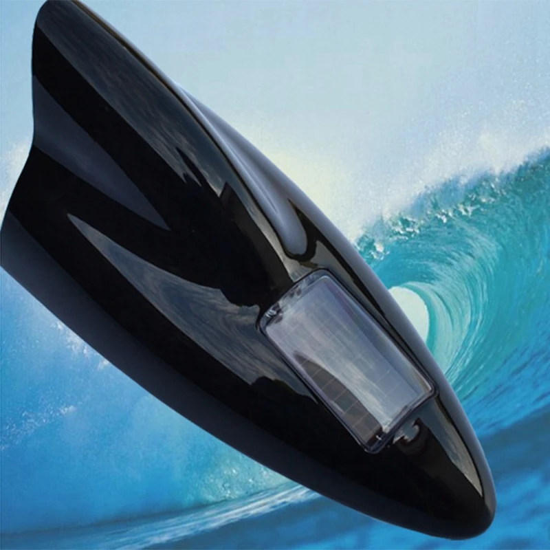 Акулий плавник стробоскоп задний светильник s светодиодный солнечный анти