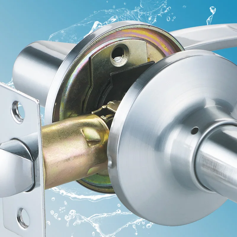 Современный минималистичный дверной замок домашний механический бесшумный