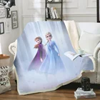 Одеяло из мультфильма Холодное сердце 2, Эльза и Анна