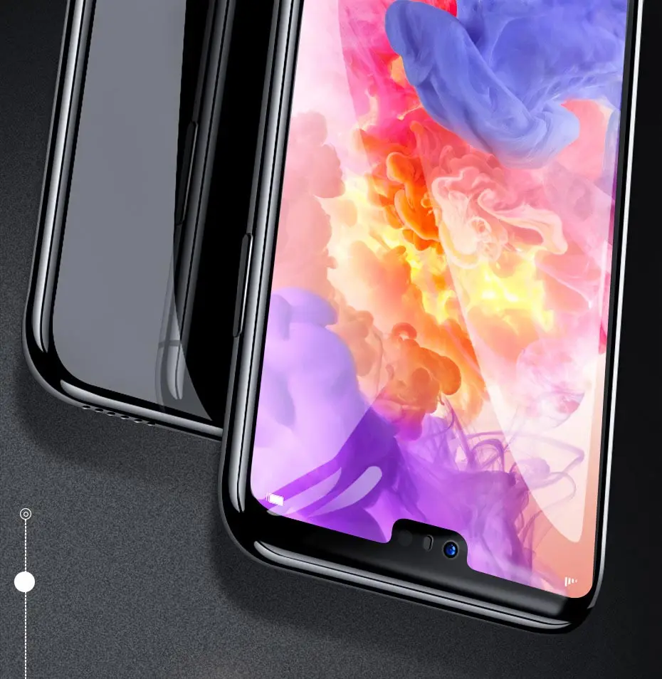 2 шт 40D закаленное стекло для huawei P20 Lite P30 P10 Lite Pro Защита экрана для huawei mate 20 30 Lite P Smart стеклянная пленка