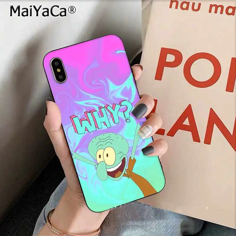 MaiYaCa милый мультфильм кальмарные щупальца ТПУ силиконовый чехол для телефона Apple iphone 11 pro 8 7 66S Plus X XS MAX 5s SE XR