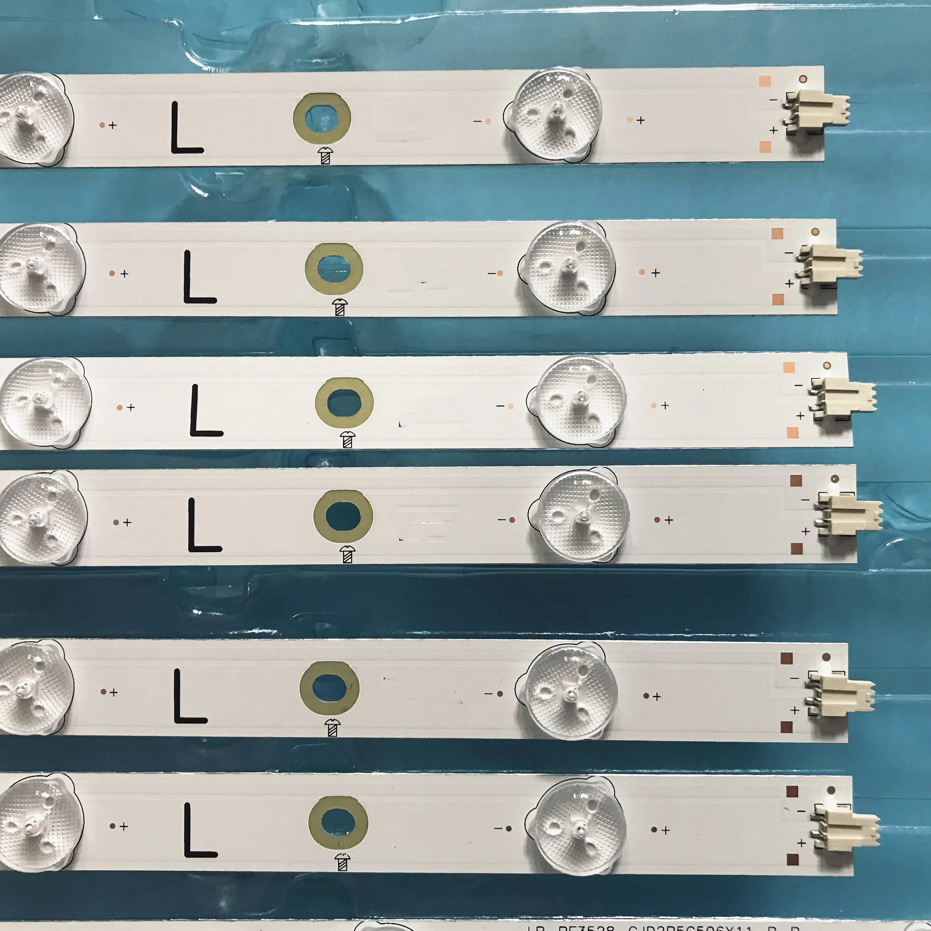 1 комплект = 12 шт. светодиодная подсветка для LE50D1452 T5002S 50PFF3655/T3 LD50V02S
