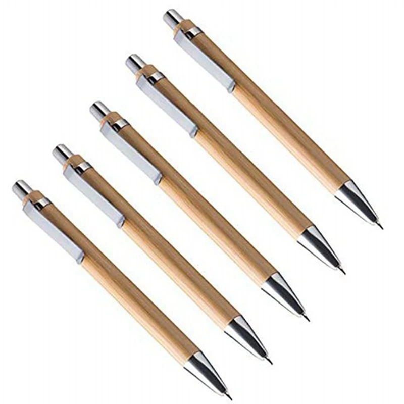 

Ballpoint Pen Set Bamboo and Wood Writing Tools, Blue Refill (60 Pieces)