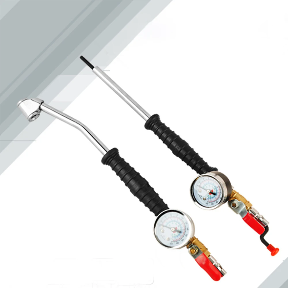 

Bar With Gauge Safe Switch Durable Car Repair Automobiles Pressure Testing Rapid Tire Inflatable Rod Truck Non-slip Handle Mouth