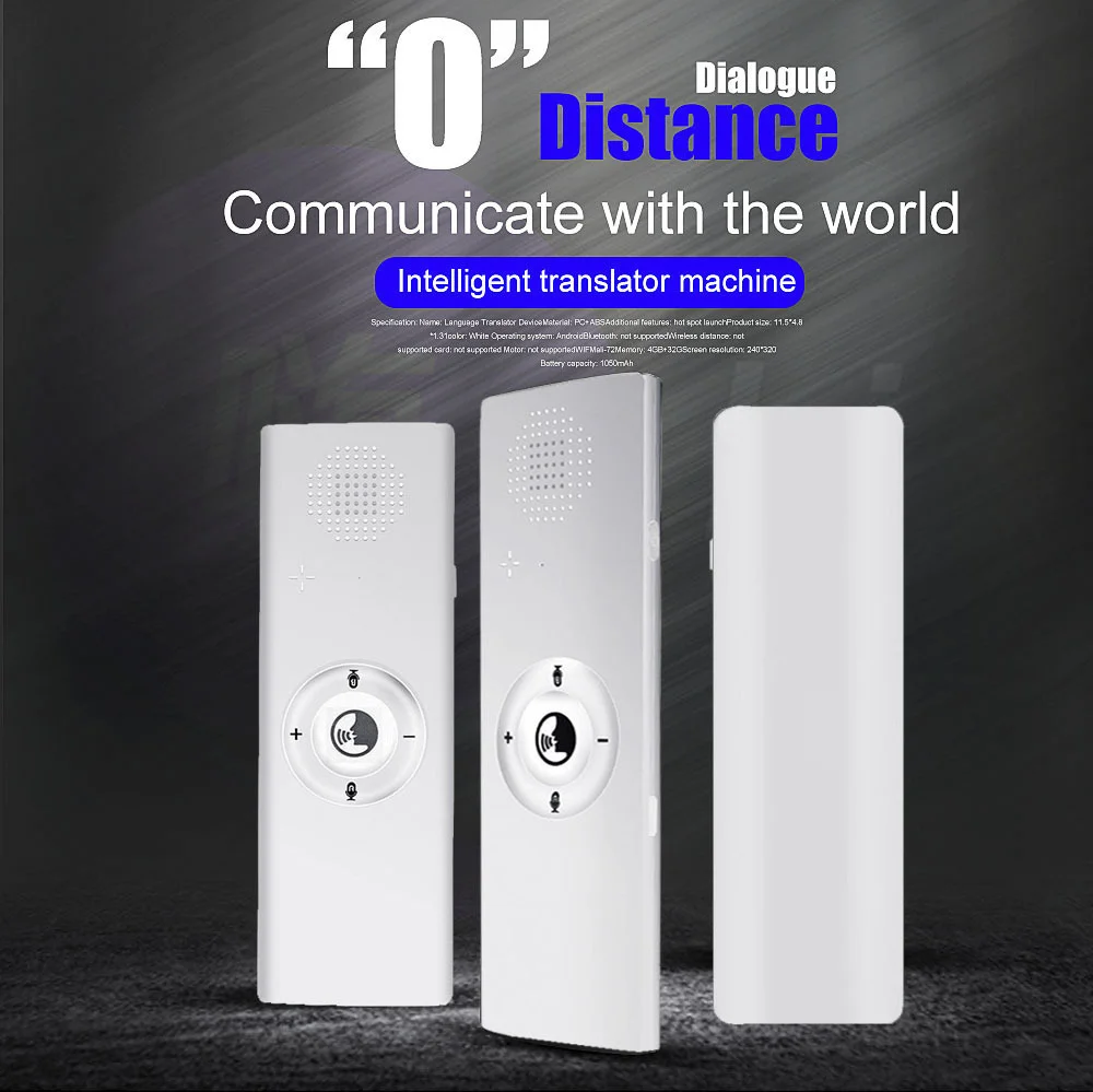 

T13 Translator Portable Audio Translator Intelligent Instant Real-time Smart Voice Language Offline Translator 40 Languages