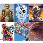 Алмазная живопись, религия, Иисус, алмазная живопись, Набор для вышивки крестиком, плакаты 5D, рукоделие