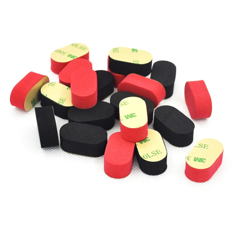 Cheap 16pcs black m3 Sponge Landing Gear 3M Gyro Mounting pad Shockproof Mats Feet Pads for DIY mini Drone FPV 180 210 ZMR 250 |