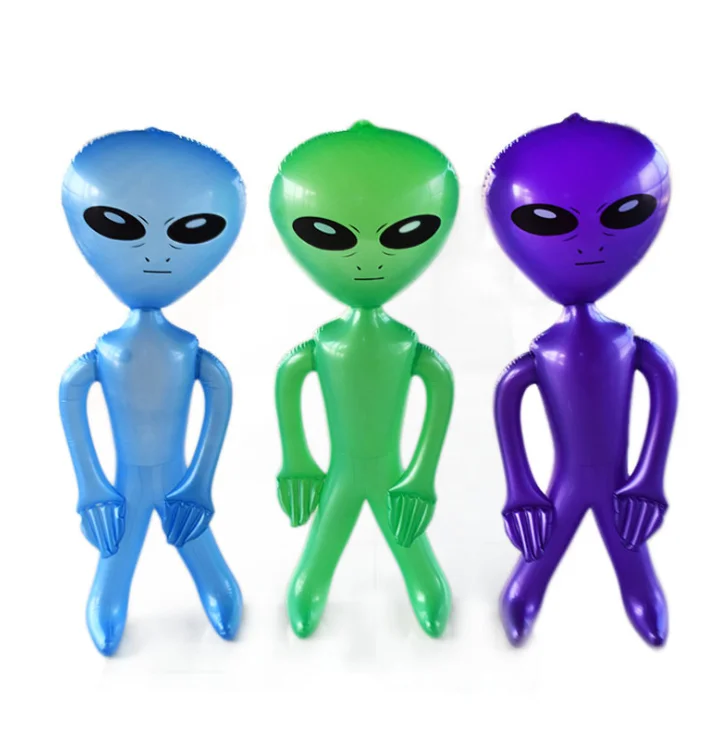 UFO ET надувная кукла инопланетянин из ПВХ игрушка для взрослых и детей Хэллоуин