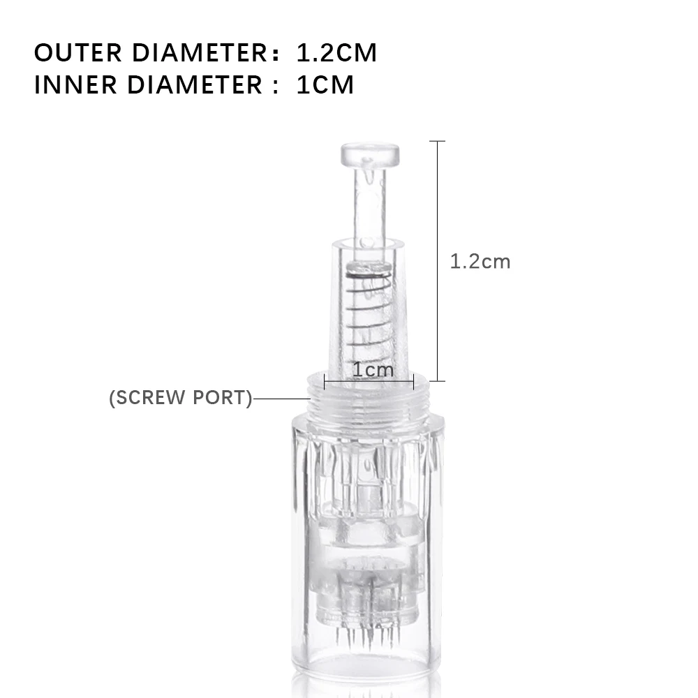 Замена винтового картриджа для электрической микро-иглы Derma Pen 9 pin / 12 36 Nano иглы MYM