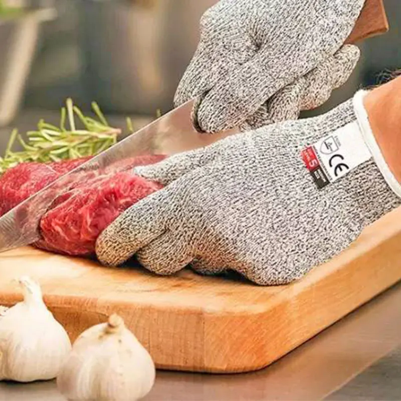 Перчатки рабочие для мясника пищевой класс защита 5 уровней 4 перчатки сертификат