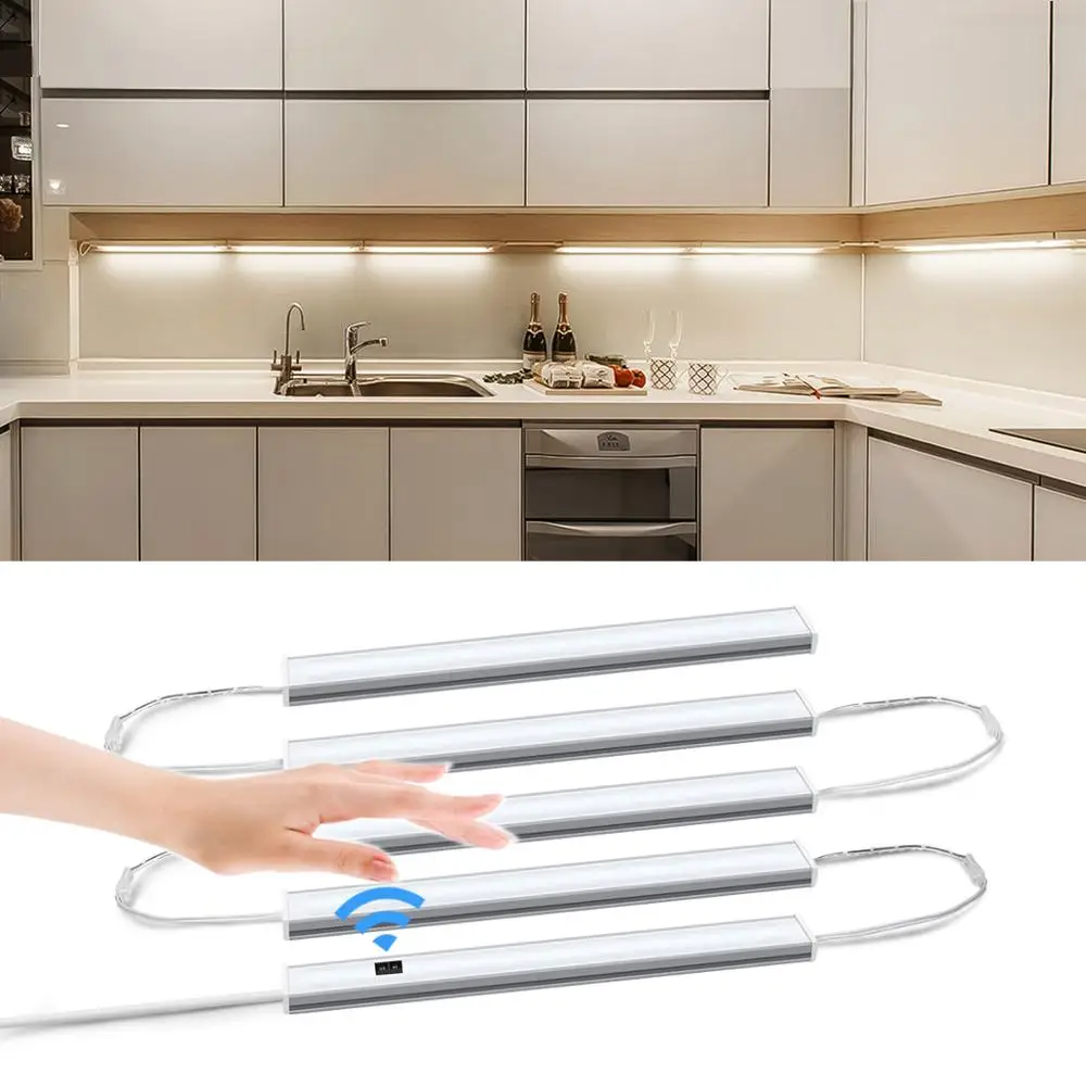 Светодиодный переключатель с датчиком движения рук светильник 12 в пост. Тока