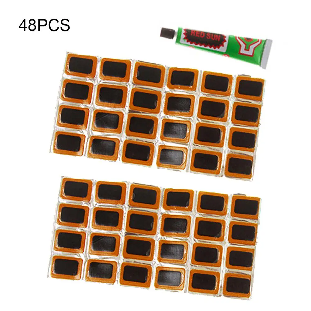 

Square Cycling Bicycle Bike Repair Tool Rubber Tire Tyre Tube Patch with Glue