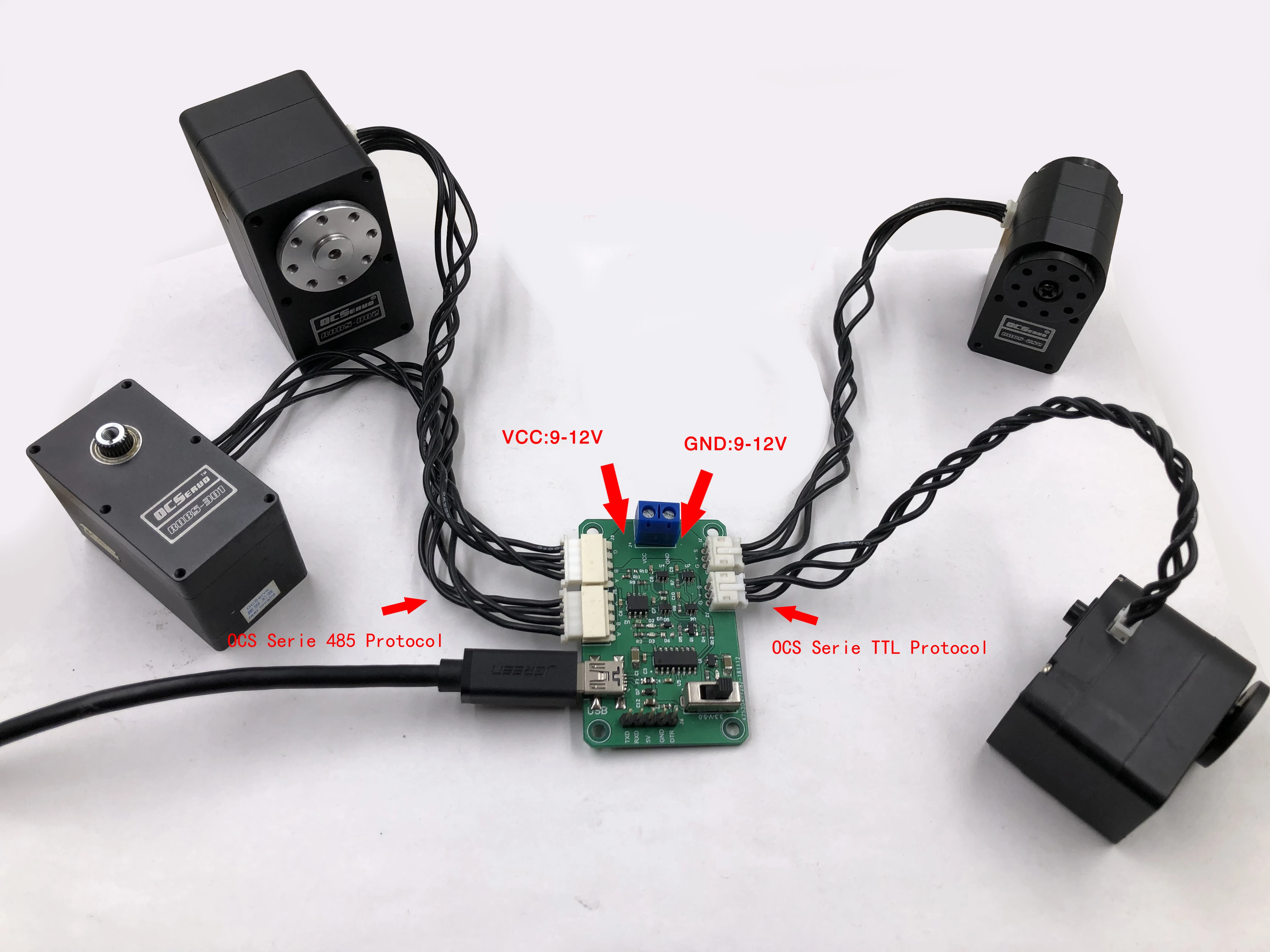 

OCSERVO USB TO 485/TTL SIGNAL CONVERSION BOARD