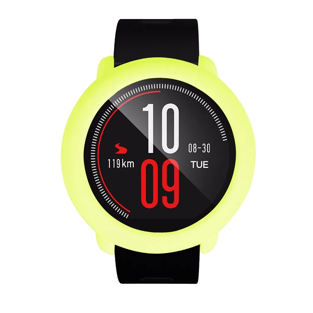 CARPRIE чехол оболочка силиконовая рамка Защитная Для Xiaomi Huami AMAZFIT Pace часы умные часы аксессуары на замену