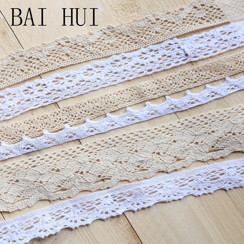 5 ярдов в партии плетеная хлопковая кружевная отделка шитье сделай сам занавеска