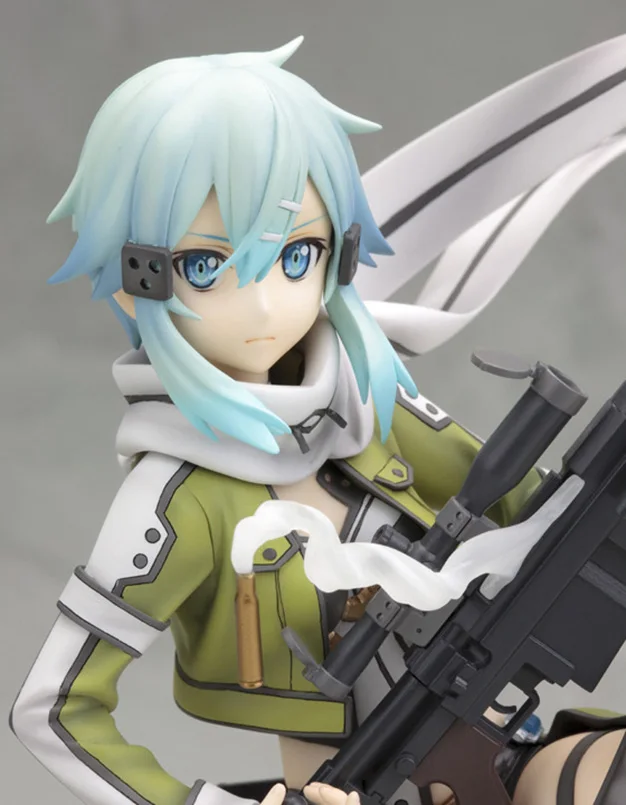 Японское аниме меч искусство онлайн совместное подвижное Sinon Kirito AsunaYuuki ПВХ