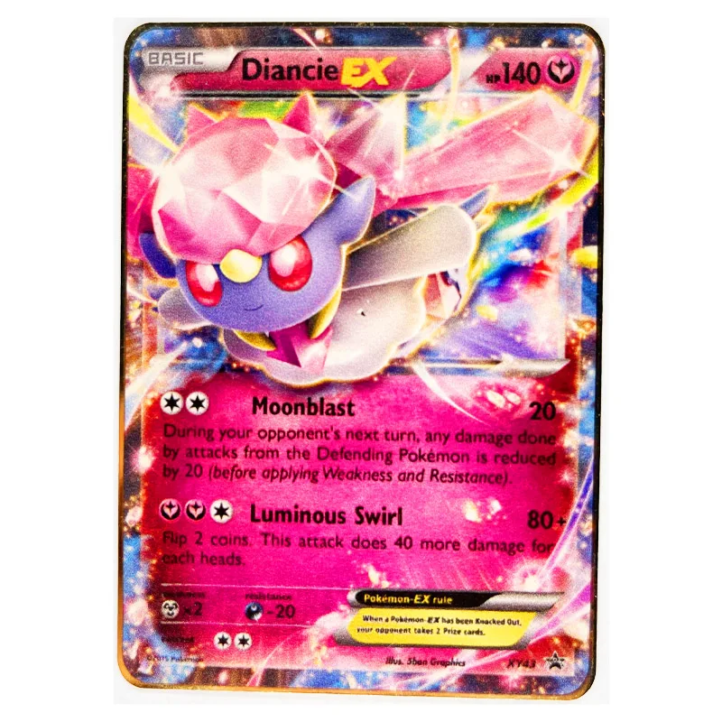 27 стилей Покемон металлический V GX EX галарийские игрушки Umbreon Tapu Bulu хобби