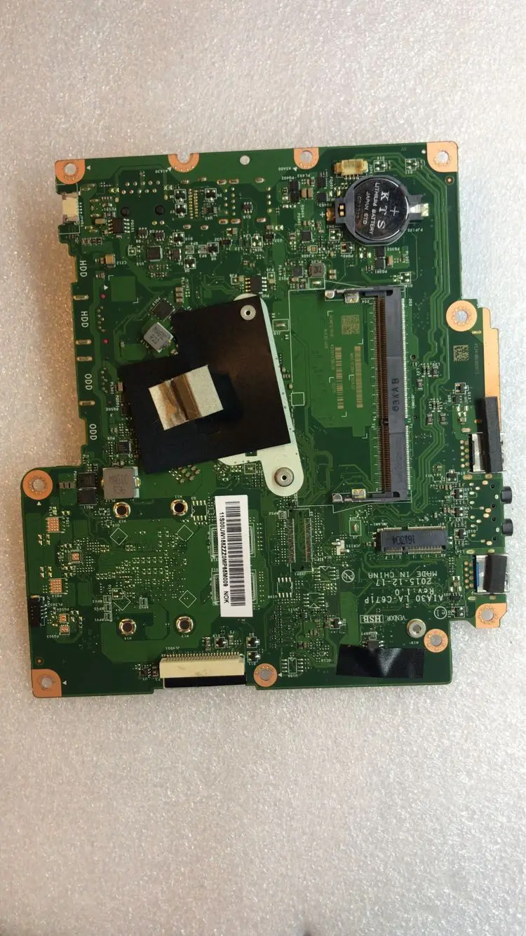 

KEFU For Lenovo S200Z C2000 AIO Motherboard Con SR2A7 N3700 CPU AIA30 LA-C671P DDR3 100% Test Work