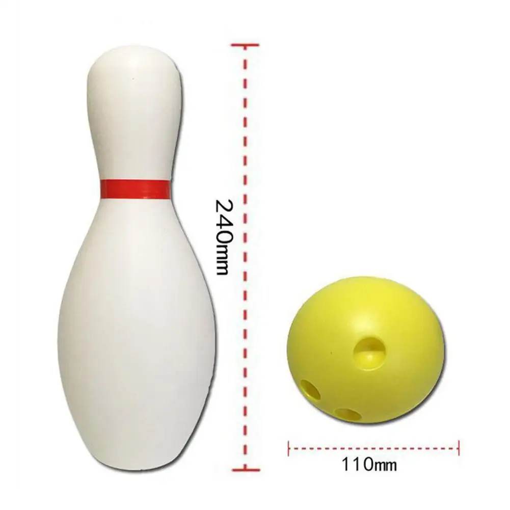 1 Set Bowling Pins And Balls Fun Safe Educational Toy For Kids Toddlers Children Outdoor Or Indoor Toy Sports Enterniment images - 6