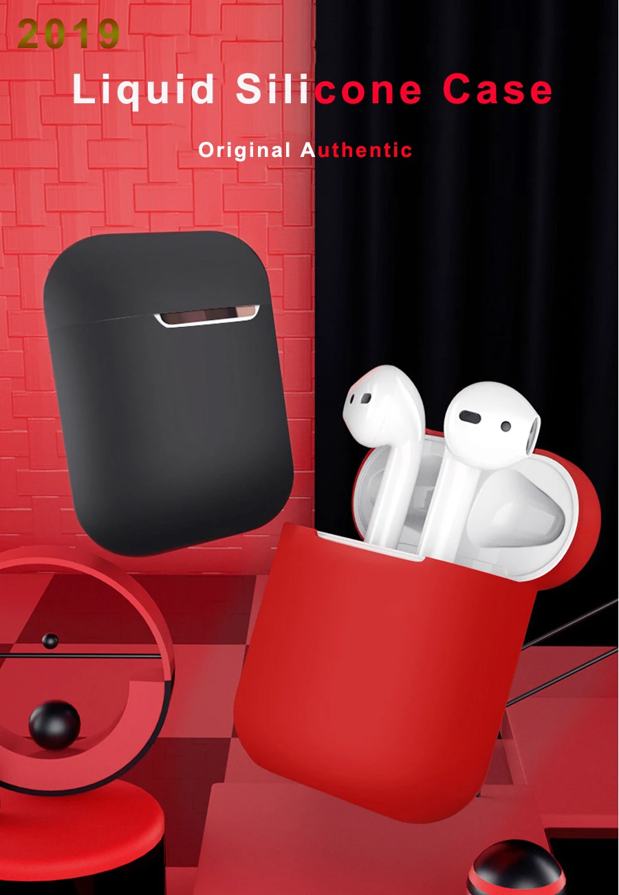 Роскошный силиконовый чехол для Apple AirPods, защитный чехол s для Apple Air Pod, аксессуары для наушников Bluetooth