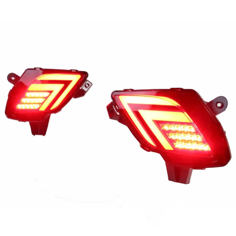 

Rear Bumper LED Fog Light For CX-5 CX5 Driving Brake Reversing Turn Signal Lamp 3 Function Taillights Assembly 2015 2018