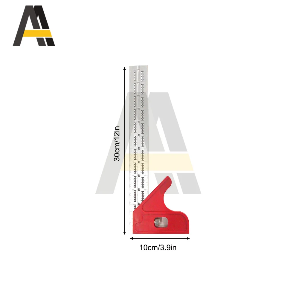 Масштабируемый инструмент линейка 6/12/18 дюймов для дятла регулируемое отверстие