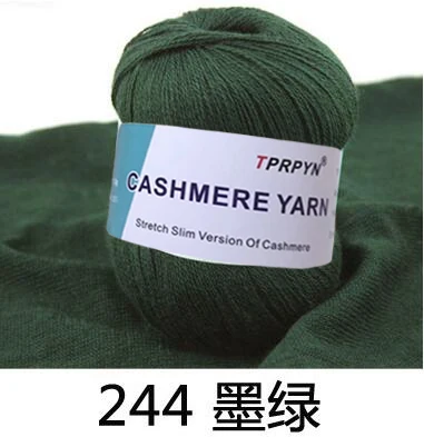 TPRPYN 300 г = 6 шт. мягкая гладкая натуральная кашемировая пряжа, шерстяная нить для ручного вязания, пряжа, свитер, шарфы, сделай сам, Детская шерсть