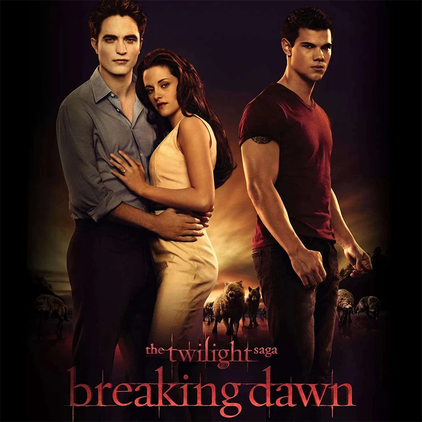 5D сделай сам полноразмерная/круглая алмазная живопись постер фильма Сумерки