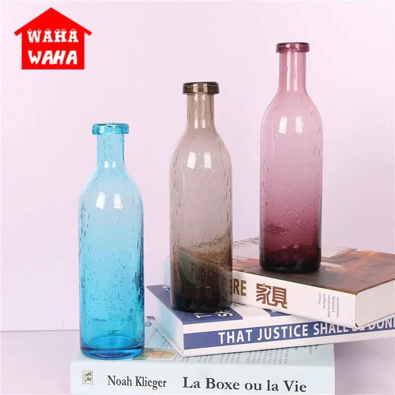 Современная цветная пузырьковая ваза гидропонное растение/Цветочная прозрачная