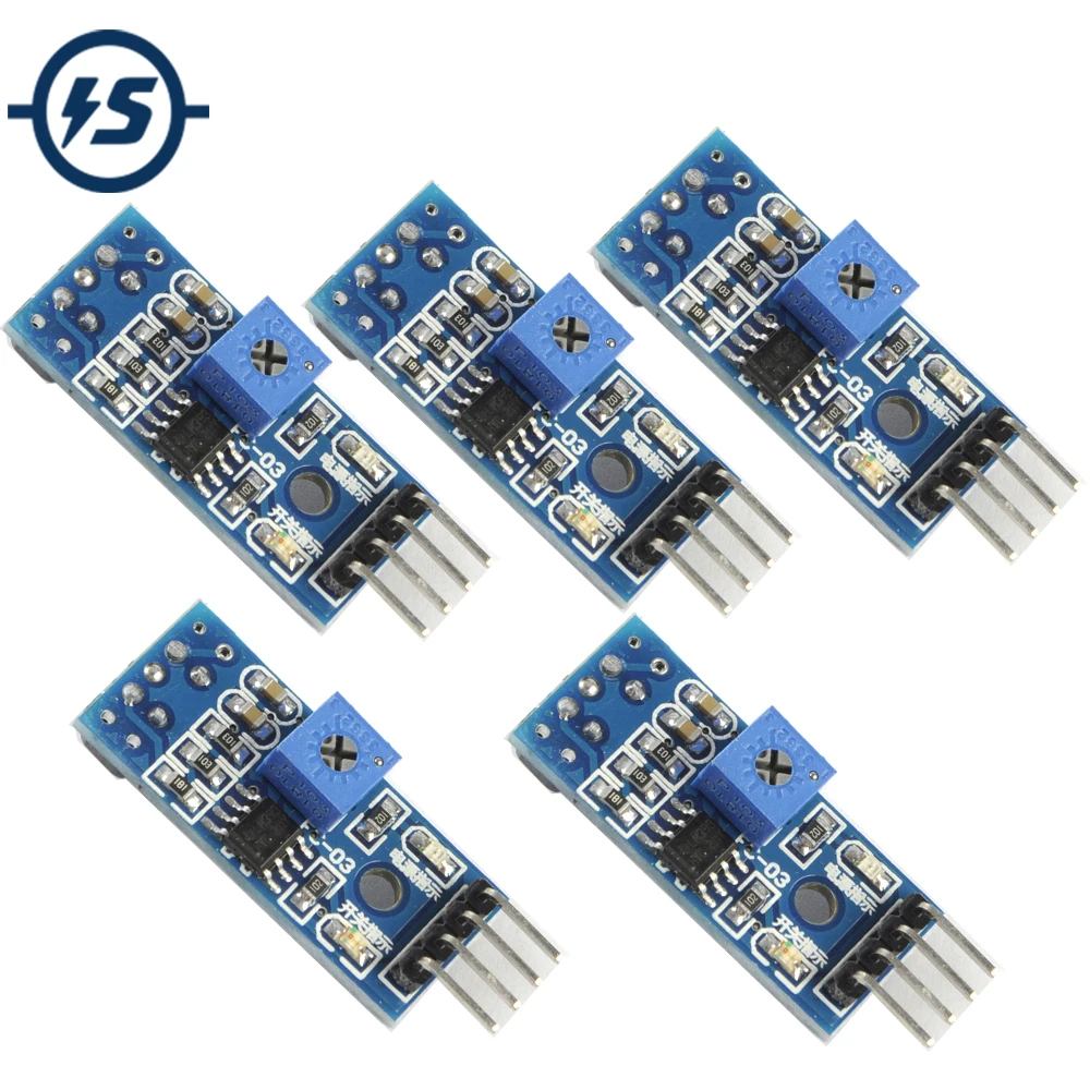 5 шт. инфракрасный светоотражающий фотоэлектрический переключатель TCRT5000 ИК