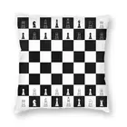 Шахматная доска Наволочка на подушку размером 45*45, декоративная украшение 3D печать шахматная доска Подушка Чехол для дивана двойная сторона