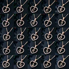 Женское ювелирное изделие, ожерелье с подвеской в форме сердца с инициалами имени, 26 букв, циркониевое ожерелье с любовью, подарки для девочек, аксессуары с первым буквом