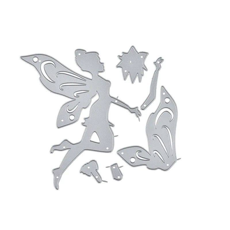 GJCrafts сказочные штампы Ангел металлические Вырубные Новинка 2019 для изготовления
