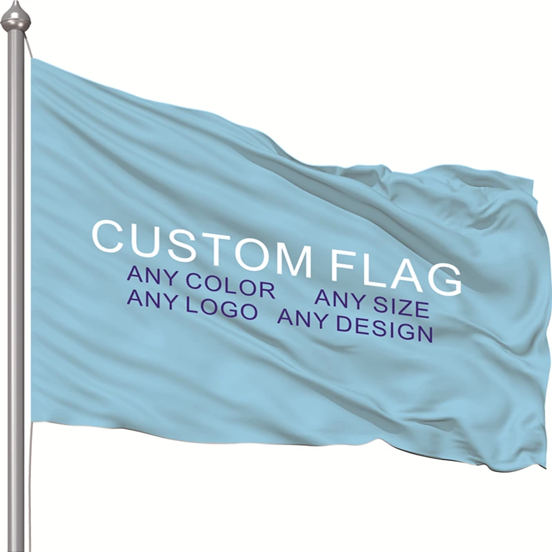

Wholesale Custom Flag 2X3FT/3X5FT/4X6FT Flying Banner 100D Polyester Advertising Sports Decoration