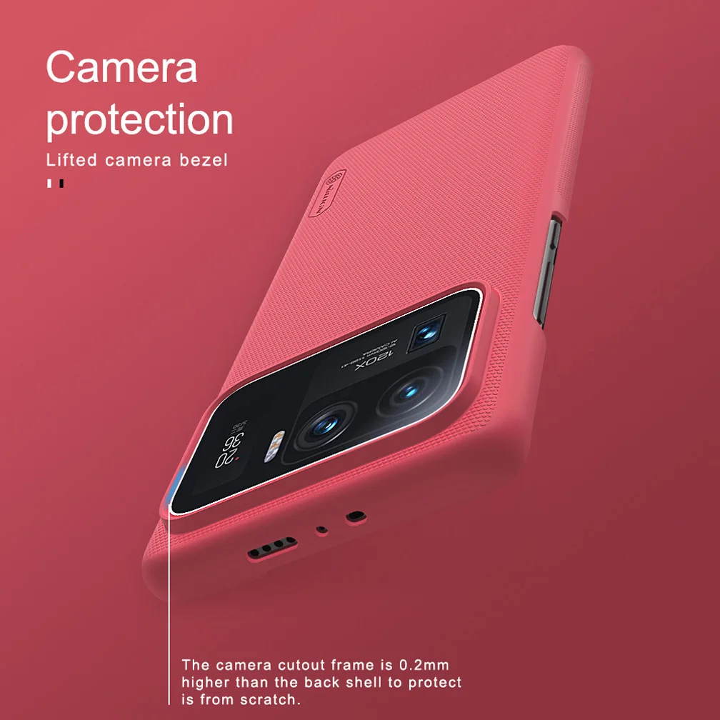 For Xiaomi Mi 11 Mi11 Lite Case NILLKIN Frosted Shield Protection Case For Xiaomi 11 Ultra Mi 11 Pro Anti-fingerprint Back Cover