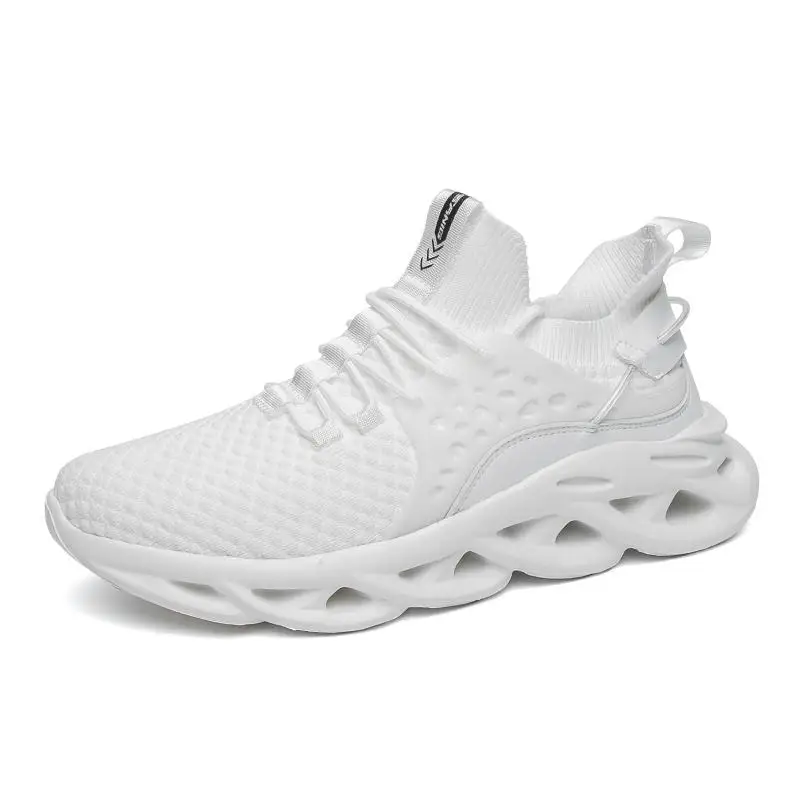 

Men Sneakers Mixed Color Fashion Designed Street Male Sports Shoes Blade Bottom Non Slip Hight Increase Lightweight Running Shoe