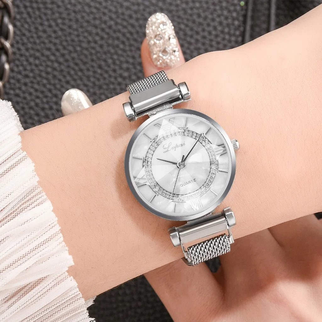 

2020 New Fashion Casual Women Watch Luxury Ladies Watch Wristwatch Magnetic Steel Strap Watches Women Clock zegarek damski Reloj