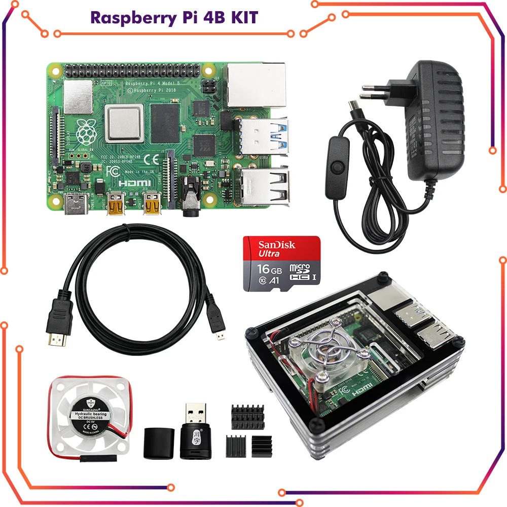 

Raspberry pi 4 8 Гб комплект 4B 8 Гб BCM2711 четырёхъядерный телефон 1,5 ГГц 2 ГБ/4 ГБ/8 ГБ ОЗУ с двухдиапазонным WIFI Bluetooth Поддержка PoE