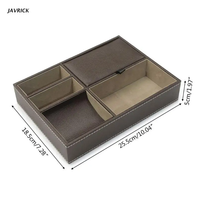 

Desktop Storage Box Office Organize Tray Necklace Stud Earring Keeping Case Box