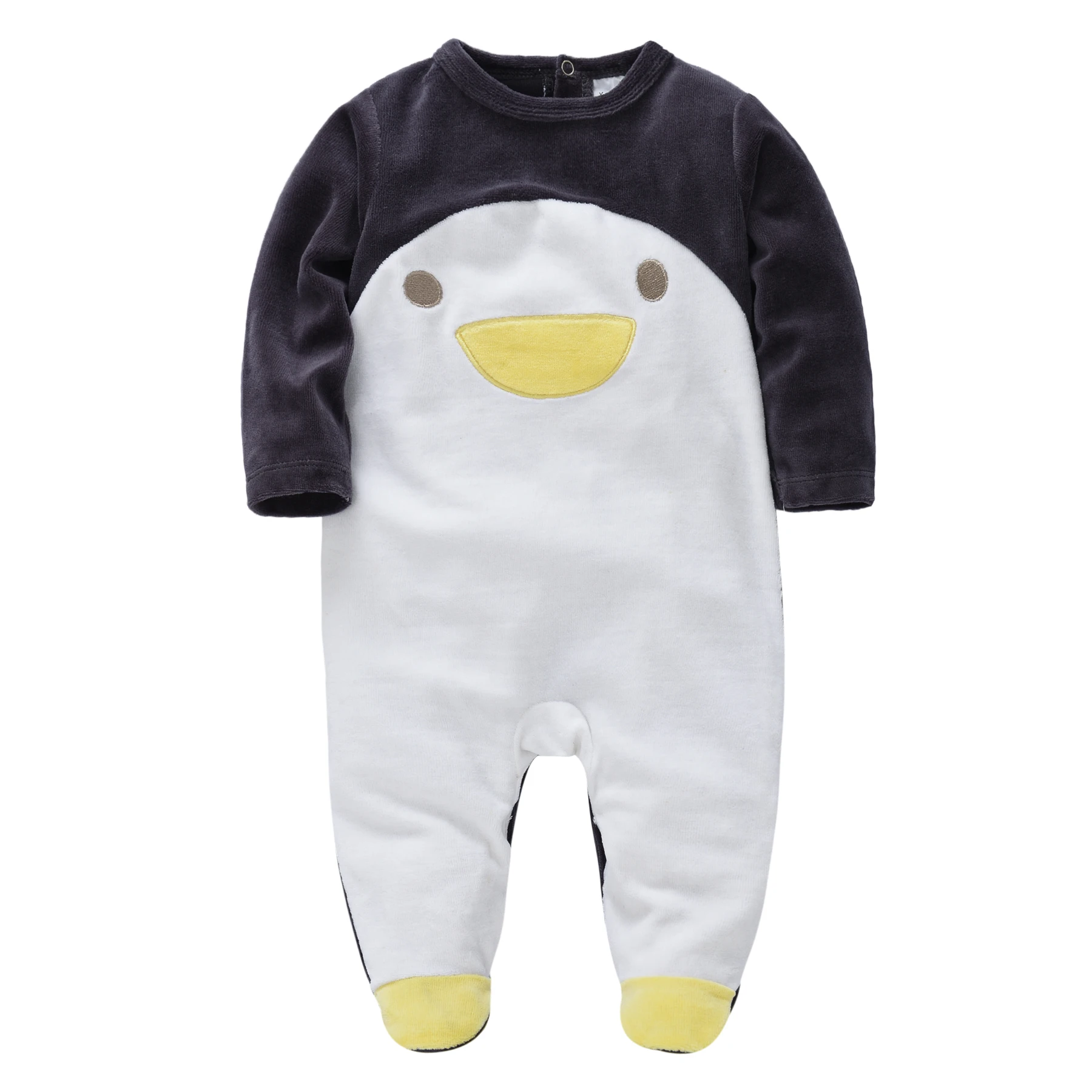 

Unisex Newborn Baby Rompers Spring Autumn Pjiamas Infant Onesies Velvet Warm Jumpsuit Baby Boys Overalls Toddler Girls Clothing