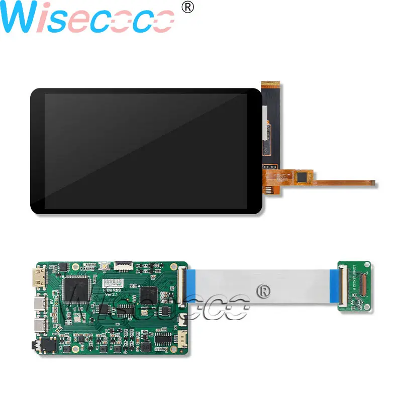 Панель сенсорная Wisecoco, 5,5 дюйма, IPS, 1080P, FHD, I2C Панель сенсорная Wisecoco, 5,5 дюйма, IPS, 1080P, FHD, I2C