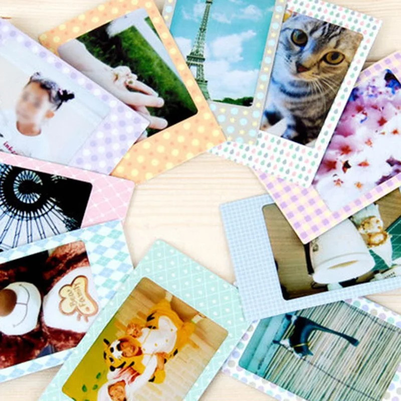 20 шт./упак. пленка Polaroid фото стикер для ЖК дисплея с подсветкой FujiFilm Instax Mini Декор DIY