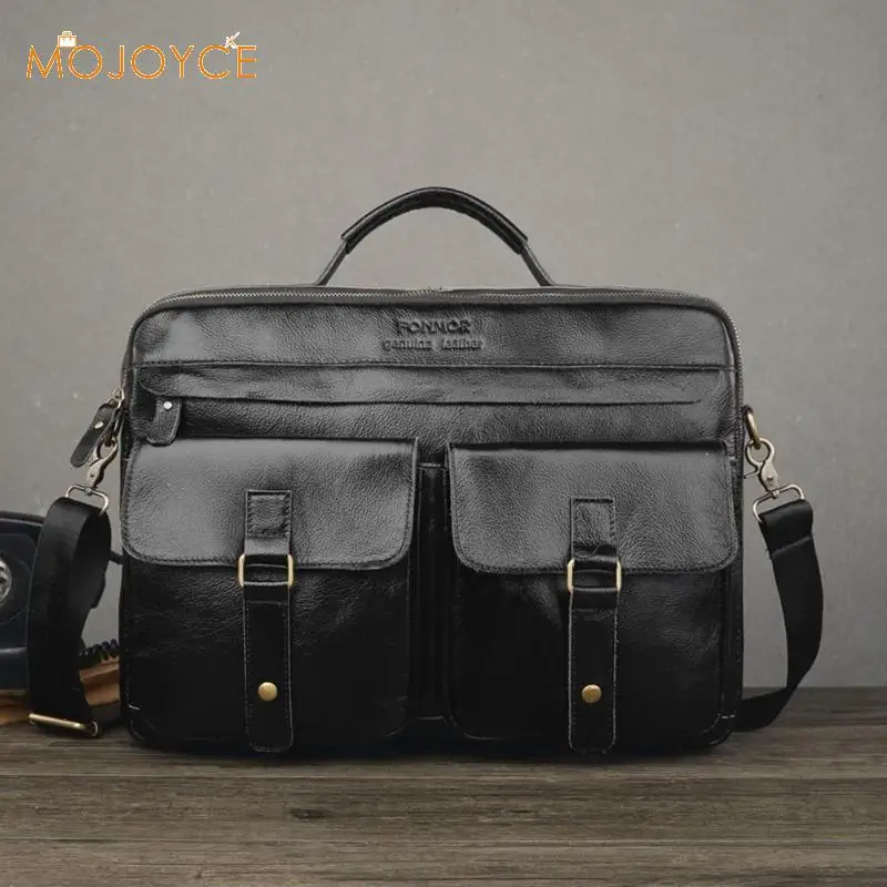 Кожаный портфель, мужские сумки из натуральной кожи, сумки через плечо, мужские высококачественные роскошные деловые сумки-мессенджеры, сумки